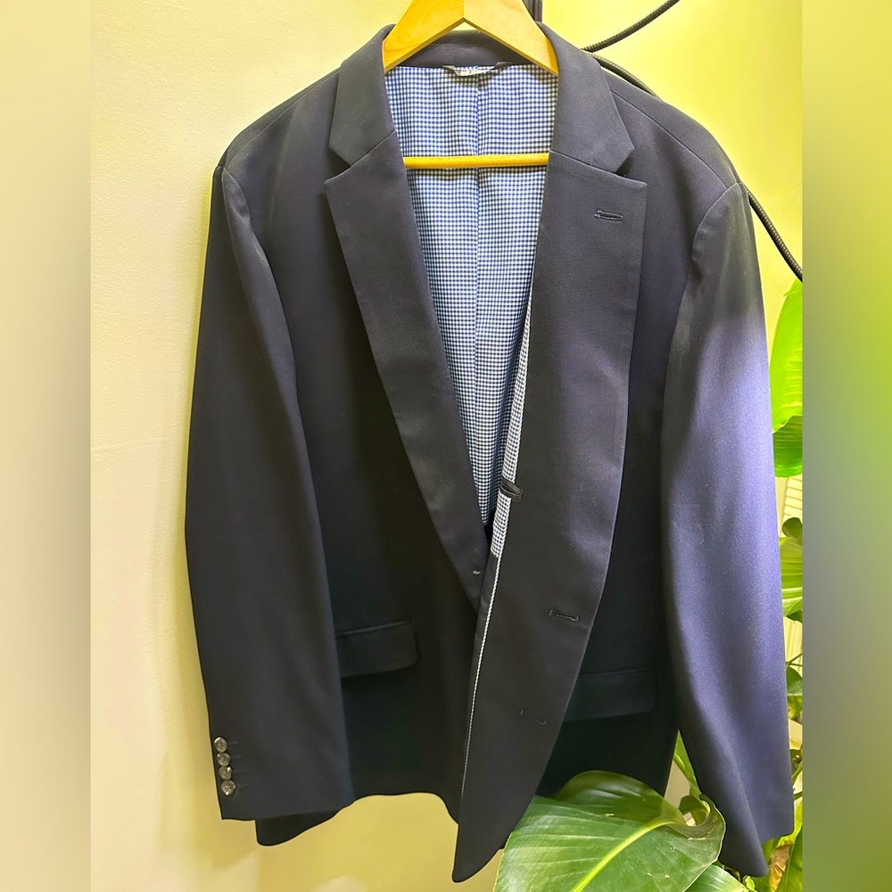 Haggar Tailored Fit Solid Blazer